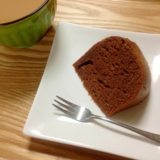 炊飯器で簡単チョコケーキ